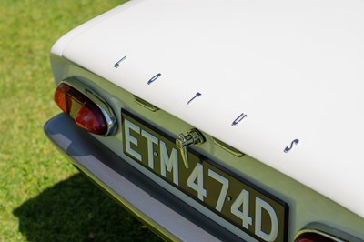 Lot 57 - 1966 Lotus Elan Fixed Head Coupe