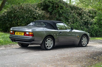 Lot 92 - 1990 Porsche 944 S2 Cabriolet