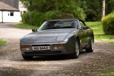 Lot 92 - 1990 Porsche 944 S2 Cabriolet