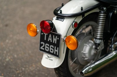 Lot 26 - 1970 Moto Guzzi V750 Ambassador Police