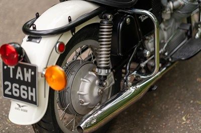 Lot 26 - 1970 Moto Guzzi V750 Ambassador Police