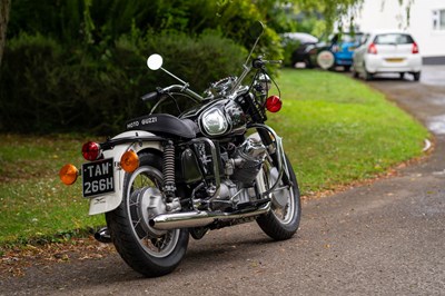 Lot 26 - 1970 Moto Guzzi V750 Ambassador Police