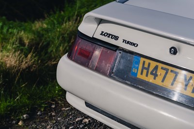 Lot 70 - 1990 Lotus Elan SE Turbo M100