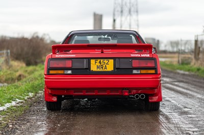Lot 3 - 1987 Toyota MR2 Supercharged