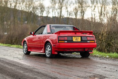 Lot 3 - 1987 Toyota MR2 Supercharged