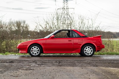 Lot 3 - 1987 Toyota MR2 Supercharged
