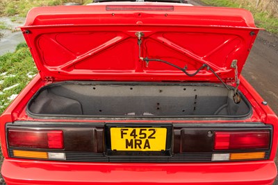 Lot 3 - 1987 Toyota MR2 Supercharged