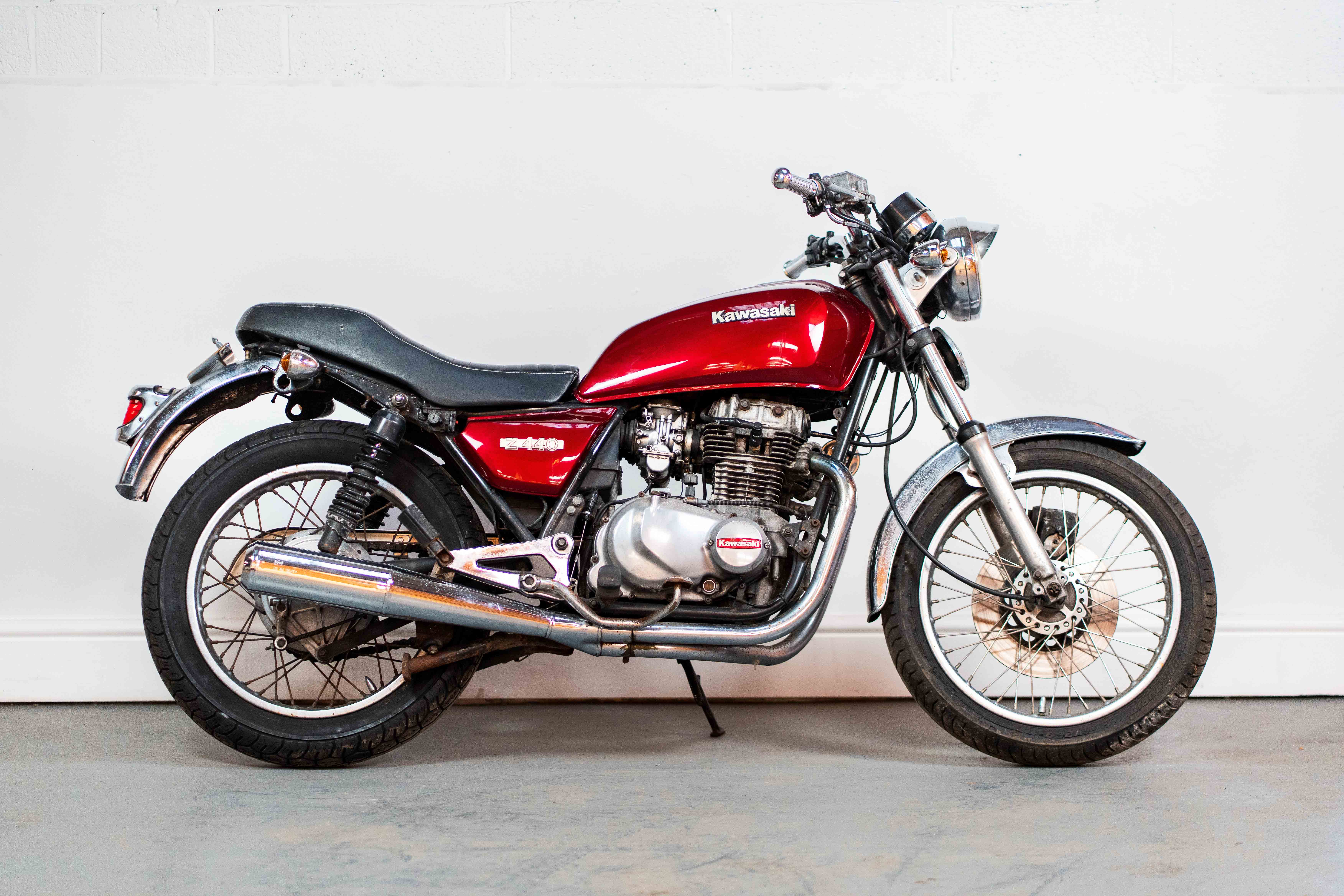 kaz① Lot 8 - 1983 Kawasaki KZ440