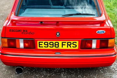 Lot 1987 Ford Escort RS Turbo