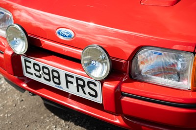 Lot 1987 Ford Escort RS Turbo