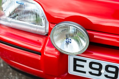 Lot 1987 Ford Escort RS Turbo