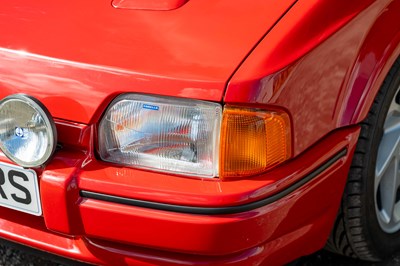 Lot 1987 Ford Escort RS Turbo