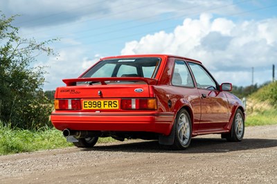 Lot 1987 Ford Escort RS Turbo