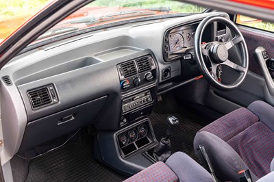 Lot 1987 Ford Escort RS Turbo