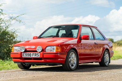 Lot 1987 Ford Escort RS Turbo