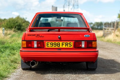 Lot 1987 Ford Escort RS Turbo