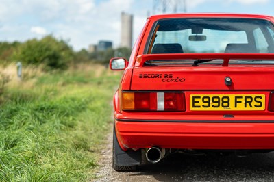 Lot 1987 Ford Escort RS Turbo
