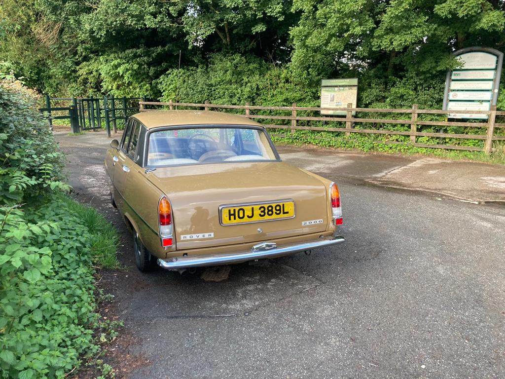 rover p6 tobacco leaf Lot 136