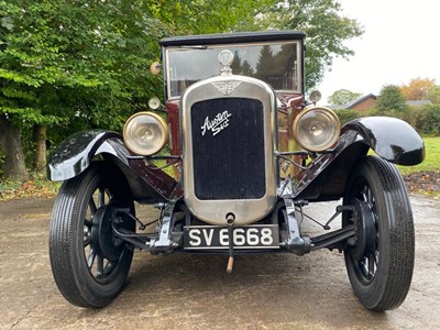 Lot 85 - 1928 Austin 16 Light Six