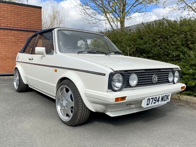 Lot 43 - 1986 Volkswagen Golf GTi Christmas Cabriolet