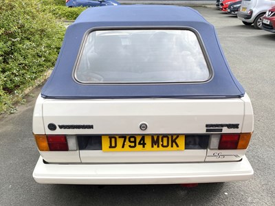 Lot 43 - 1986 Volkswagen Golf GTi Christmas Cabriolet