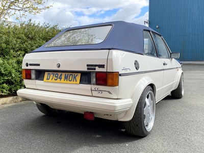 Lot 43 - 1986 Volkswagen Golf GTi Christmas Cabriolet