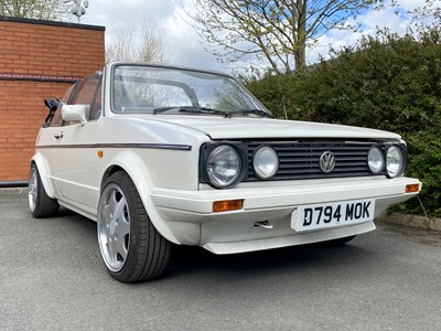 Lot 43 - 1986 Volkswagen Golf GTi Christmas Cabriolet