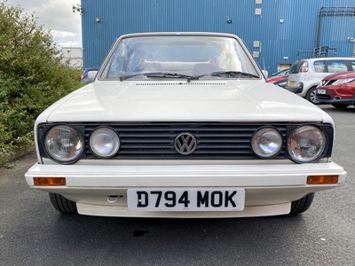 Lot 43 - 1986 Volkswagen Golf GTi Christmas Cabriolet