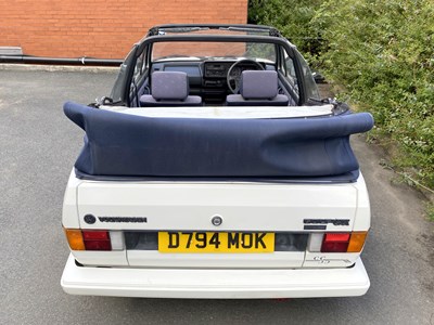 Lot 43 - 1986 Volkswagen Golf GTi Christmas Cabriolet