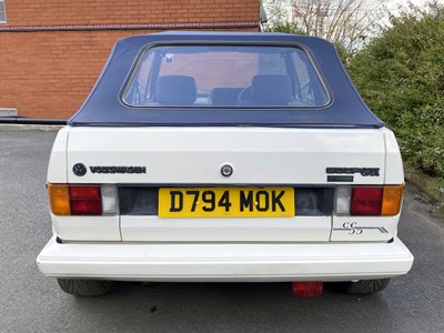 Lot 43 - 1986 Volkswagen Golf GTi Christmas Cabriolet