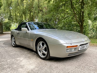 Lot 18 - 1989 Porsche 944 S2 Cabriolet
