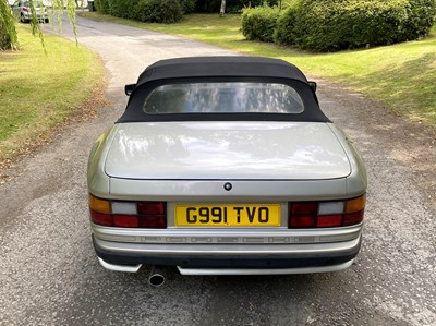 Lot 18 - 1989 Porsche 944 S2 Cabriolet