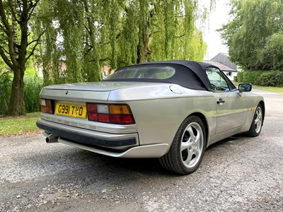 Lot 18 - 1989 Porsche 944 S2 Cabriolet