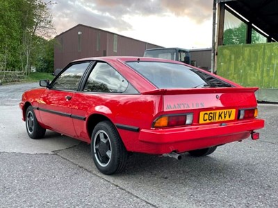 Lot 62 - 1985 Opel Manta 1.8S Berlinetta
