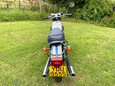 Lot 76 - 1978 Triumph T140V Bonneville Silver Jubilee