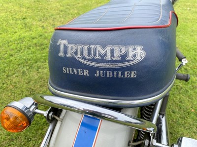 Lot 76 - 1978 Triumph T140V Bonneville Silver Jubilee