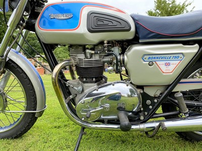 Lot 76 - 1978 Triumph T140V Bonneville Silver Jubilee