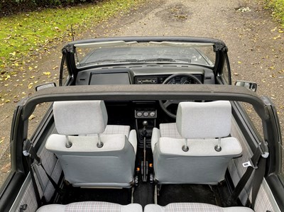 Lot 70 - 1985 Volkswagen Golf GTi Cabriolet