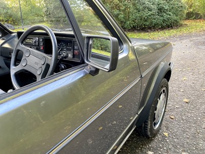 Lot 70 - 1985 Volkswagen Golf GTi Cabriolet