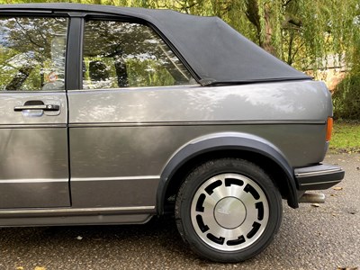Lot 70 - 1985 Volkswagen Golf GTi Cabriolet