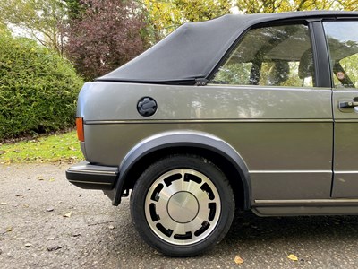 Lot 70 - 1985 Volkswagen Golf GTi Cabriolet