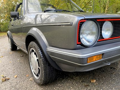 Lot 70 - 1985 Volkswagen Golf GTi Cabriolet