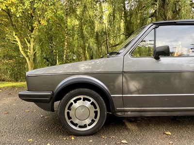 Lot 70 - 1985 Volkswagen Golf GTi Cabriolet
