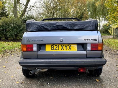 Lot 70 - 1985 Volkswagen Golf GTi Cabriolet
