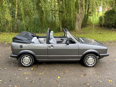 Lot 70 - 1985 Volkswagen Golf GTi Cabriolet
