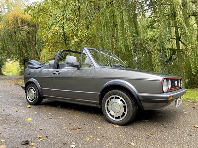 Lot 70 - 1985 Volkswagen Golf GTi Cabriolet