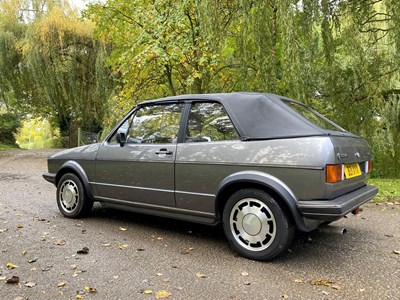 Lot 70 - 1985 Volkswagen Golf GTi Cabriolet