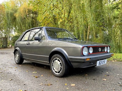 Lot 70 - 1985 Volkswagen Golf GTi Cabriolet