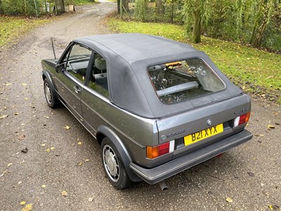 Lot 70 - 1985 Volkswagen Golf GTi Cabriolet