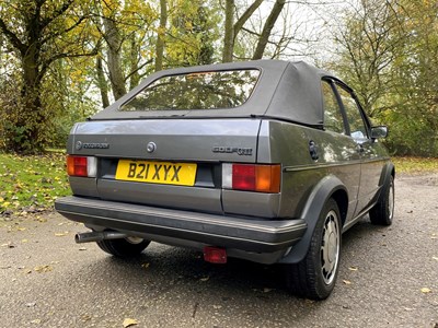 Lot 70 - 1985 Volkswagen Golf GTi Cabriolet